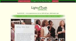 Desktop Screenshot of lightoftruthcenter.org
