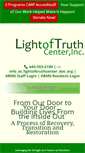 Mobile Screenshot of lightoftruthcenter.org